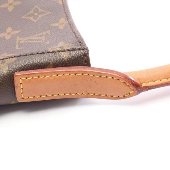 LOUIS VUITTON Brown Monogram Leather Looping GM Shoulder Bag - Picture 9 of 10